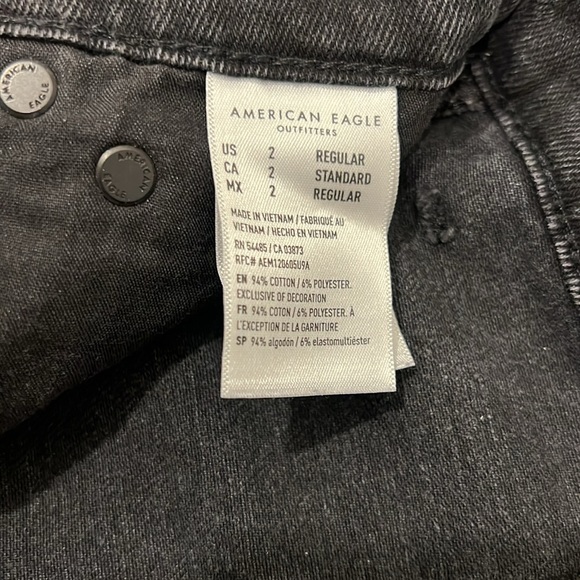 American Eagle black jean skirt - Picture 3 of 3